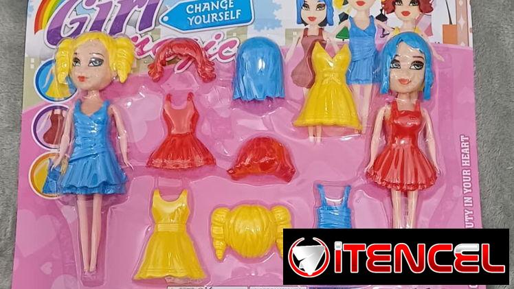 🧧Muñeca con accesorios/8 usd🧧