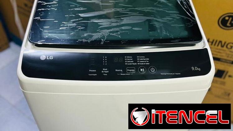 LAVADORA AUTOMÁTICA DE 9 kg Marca LG AGUA FRÍA Y AGUA CALIENTE Precio $335 USD Mensajería Incluida