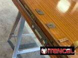 Puerta blindada de madera. Soy de plaza