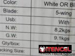 Ventilador recargable Milexus