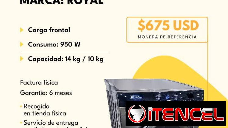 LAVADORA ROYAL AUTOMÁTICA/ LAVADORA-SECADORA