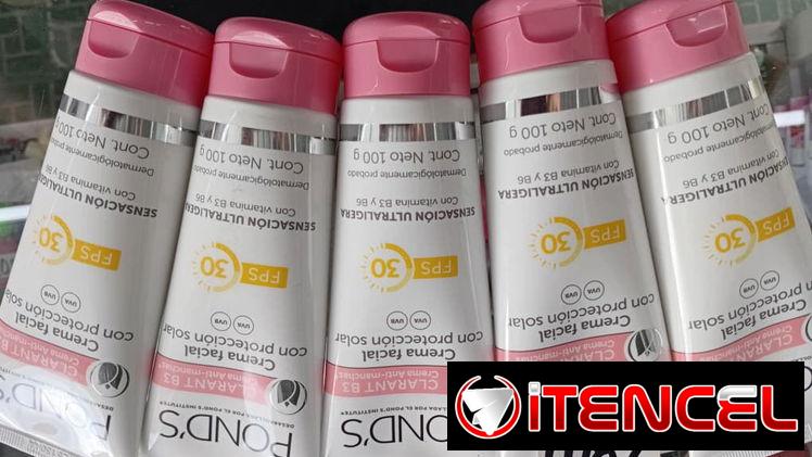 Crema Pond’s con protector solar