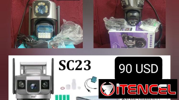 Cámaras de seguridad, router, repetidores.