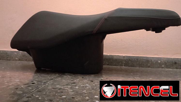 Asiento nuevo para moto