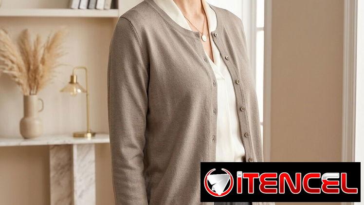 Cárdigan Clásico GRACE KARIN – Elegancia Versátil Talla XL 20