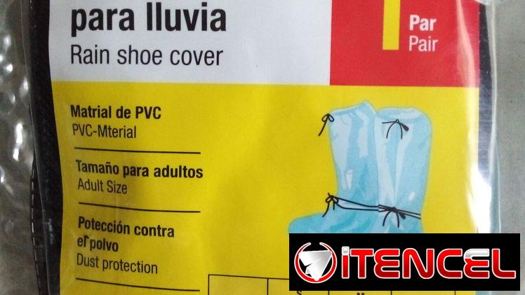 Cubrezapatos para lluvia. Protección contra polvo. Tamaño para adultos. New sellado