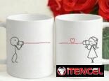 Jarras personalizadas / Tazas personalizadas / Regalos / Día de los enamorados