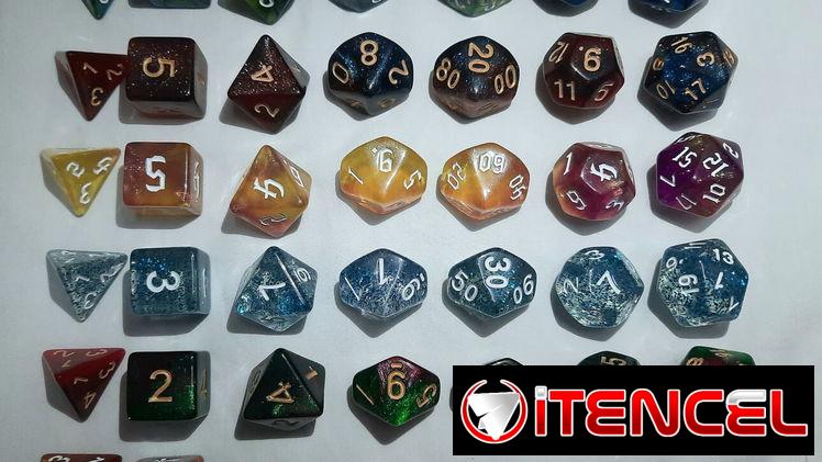 Dados para juegos de rol de mesa