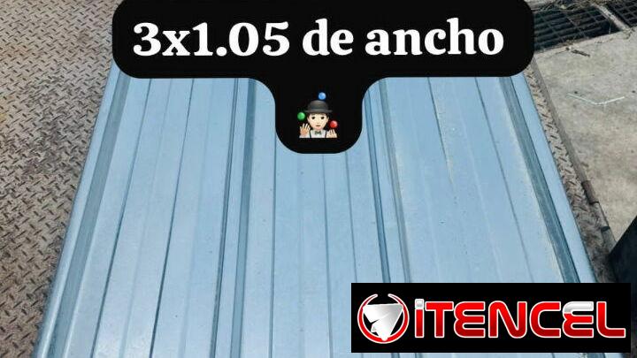 ❎❎ Tejas galbanizadas, planchas de cin