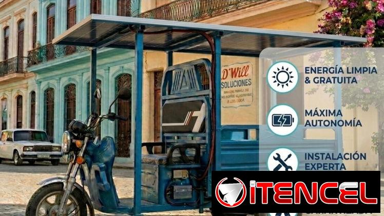 TRICICLO SOLAR: Instalación de Paneles Solares para Triciclos Eléctricos ☀️