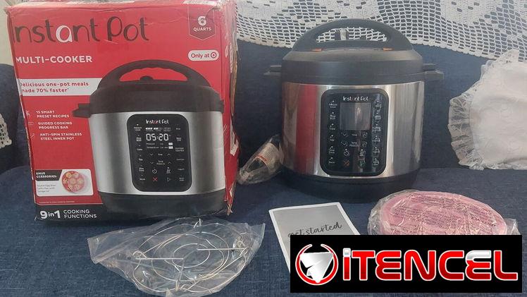 ❗❗Olla Instant Pot 6qt 9-in-1 Multiusos de acero inoxidable maxima calidad americana-120usd