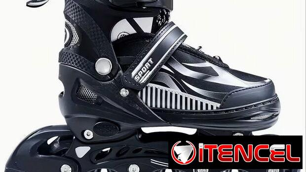 Patines Infantiles con Luces LED – Talla L (37–39)