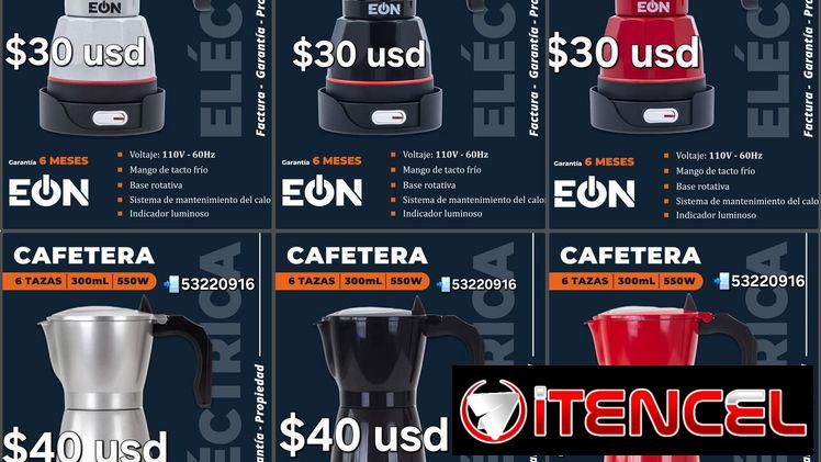 ‼️Cafeteras eléctricas 3 y 6 tazas‼️6 meses de garantía ‼️
