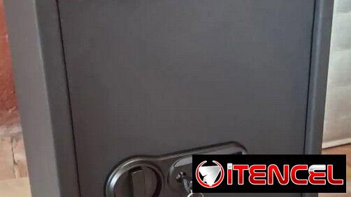 Caja fuerte biométrica profesional 60 litros Huella dactilar, clave de acceso o llave de seguridad Precio $220 USD