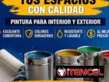 Pintura vinil blanco y varios colores de calidad