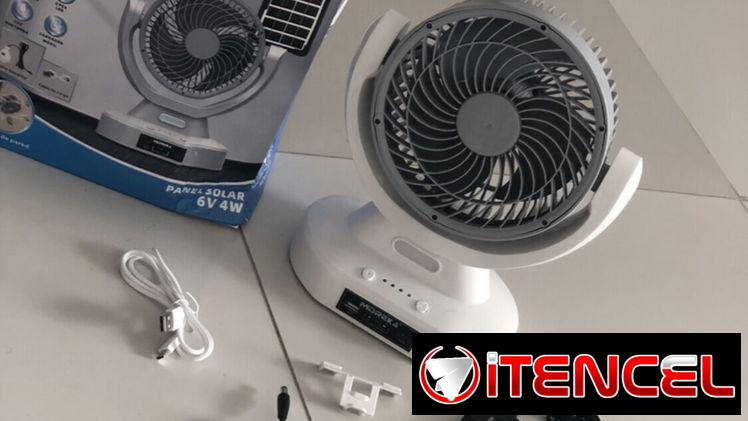 Ventilador recargable