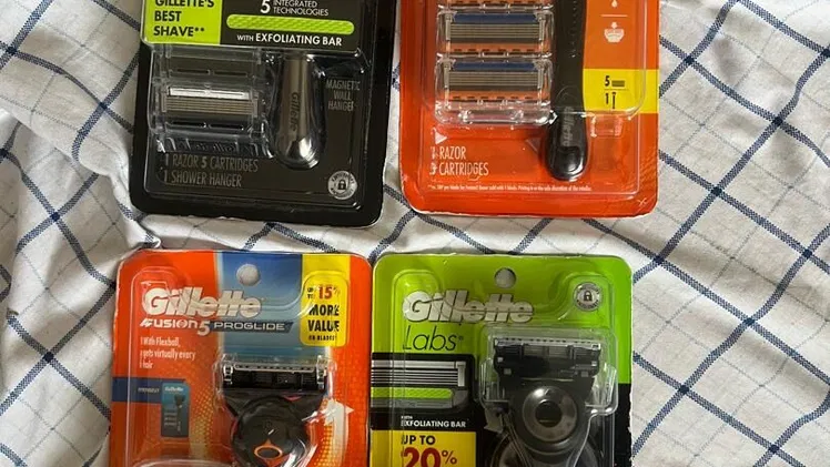 Maquinas de afeitar gillette (fusion,proglide,labs)