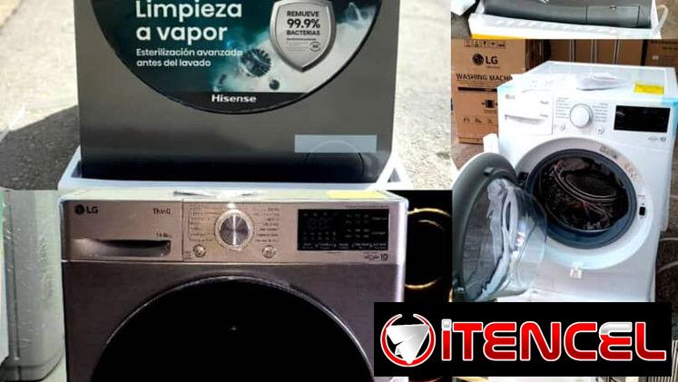 Lavadoras secadoras. Lavadora con secado a vapor