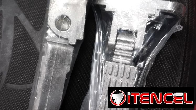 REPOZAPIES DE ALUMINIO RETRAIBLES ORIGINALES PARA BICI MOTOS O MOTOS GRANDES O ESTANDARS en $ 6️⃣0️⃣0️⃣0️⃣ cup el par!!!