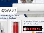 SPLIT EKO 1 Y 2 TONELADAS + SERVICIO DE MONTAJE INCLUÍDO