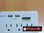 Protector de voltaje multipuertos 120V -15A