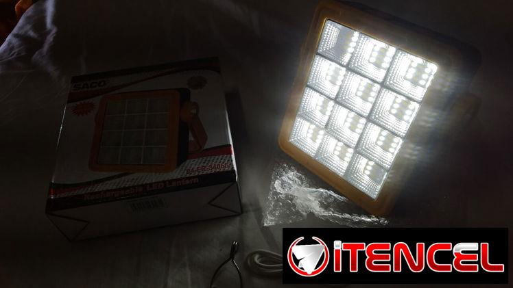Lámparas recargables y solares