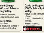 Vitaminas y minerales para adultos