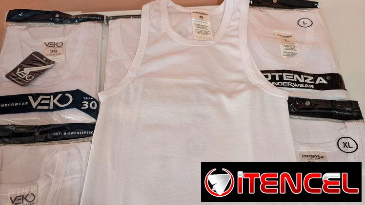 !!!…Camisetas blancas de hombre de algodón…!!!   todas las tallas😉