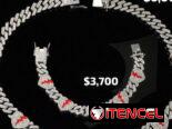 Cadenas y manillas de diamantes