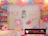 Súper decoración de cumpleaños