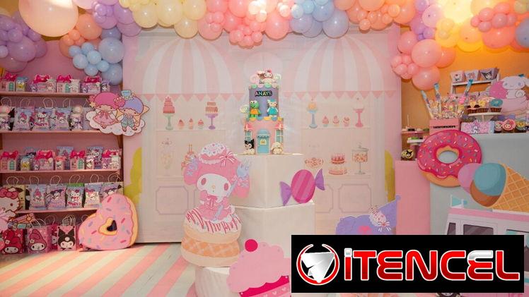 Súper decoración de cumpleaños