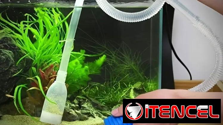 Sifón para cambios de agua peceras
