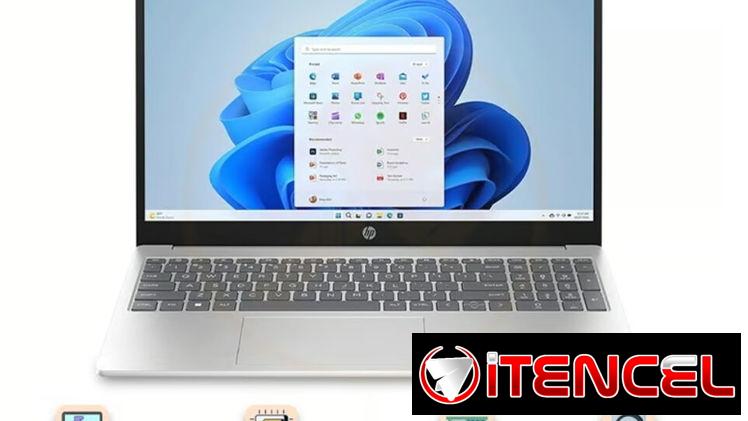 Laptop HP 15.6″ Táctil, Intel Core i3 1315U (Modelo: 15-fd0153dx) , 8 GB RAM, 256 GB SSD – Plateada (Nuevo)