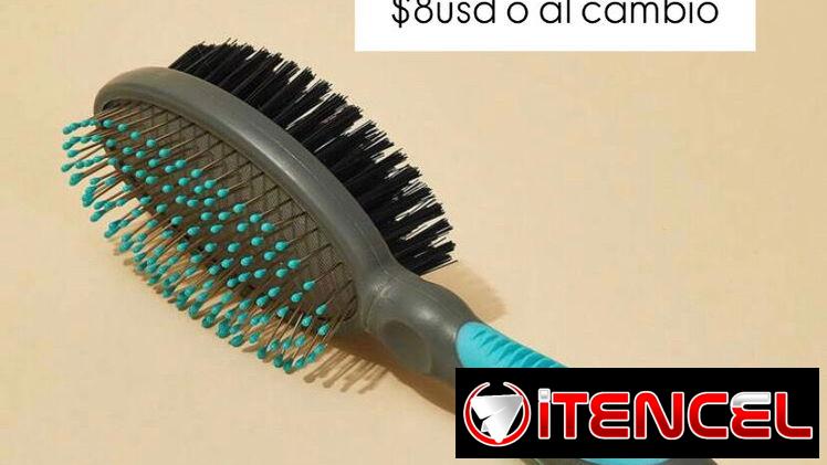 Deslanador y cepillo para mascotas
