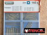 CAJA PEQUEÑA DE TORNILLOS (160 PCS)