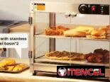 Expositor = Vitrina de alimentos calientes