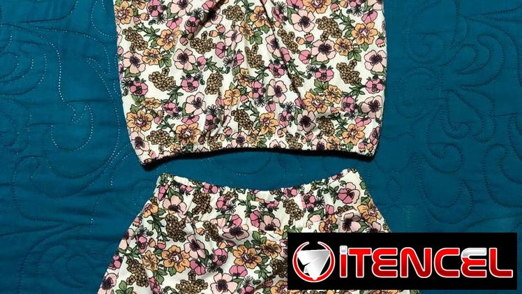 Conjunto de blusa y saya para niña talla 7/8 🚨 MARIANAO!! NO TENEMOS MENSAJERÍA!!