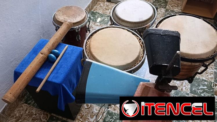 Set de percusión menor en venta. 300USD. +53 53823154 Eward