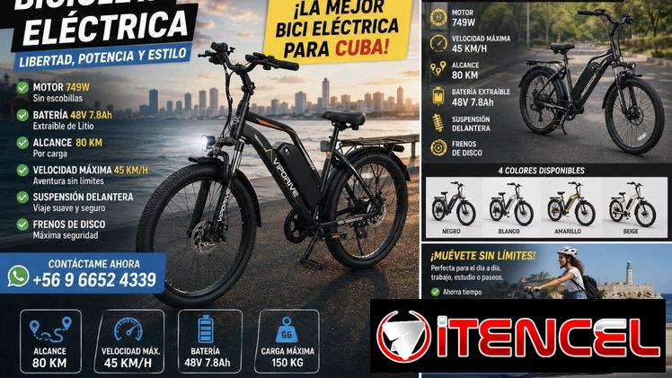 ⚡🚴 ¡MUÉVETE SIN GASOLINA! 🚴⚡