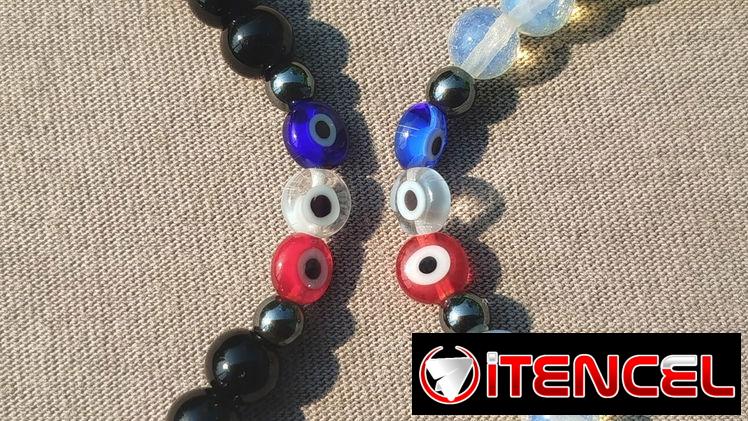 Pulsera en parejas de ojo Turco