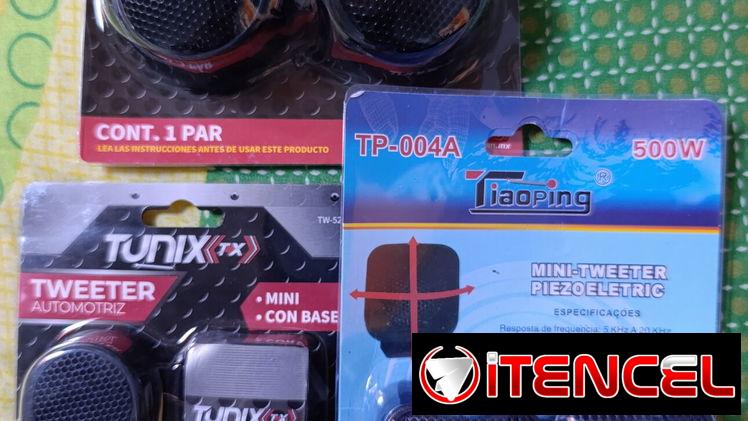 REPRODUCTORA – TWEETERS – BOCINAS – NEBLINEROS