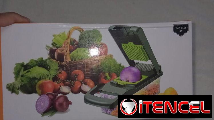 Cortador Manual de Alimentos Multifuncional