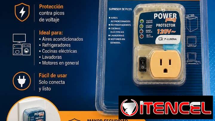 👍PROTECTORES DE VOLTAJE ✅ Q7 LUMINA 110V⚡️‼️ ✅ 💲PRECIO: 1️⃣2️⃣ USD  VOLTAJE NÓMINAL.        : 120 VAC VOLTAJE MAXIMO.