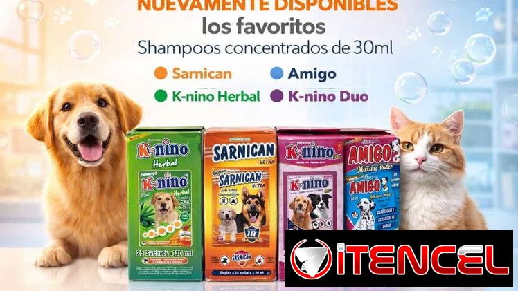 Shampoo 30ml concentrado para perros