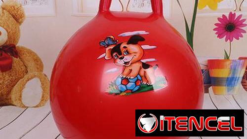 🧧Pelota de ejercicios, con asa (45cm) 10 usd🧧