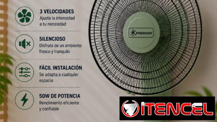 Ventilador de pared