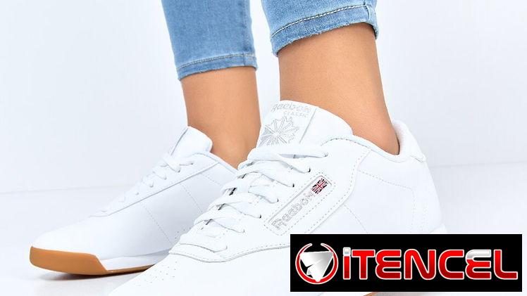 Tenis REEBOK CLASSIC PRINCESS ( zapatillas ) COLOR: BLANCO / CAUCHO (100% ORIGINALES) COMPRADOS EN EEUU TF: 59030040