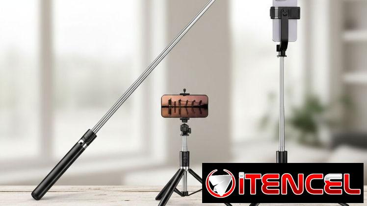 Trípode +palo serfie +mando a distancia1.70cm