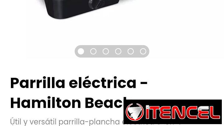 Parrilla eléctrica – Hamilton Beach