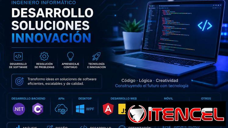 Ingeniero informático especializado en ingeniería de software